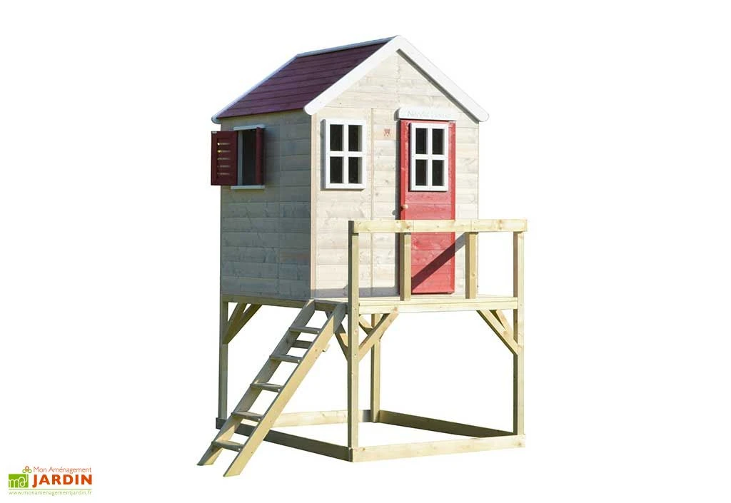 Maisonnette Pour Enfant En Bois Cabane Sur Pilotis Cigogne 3 Maisonnette Pour Enfant En Bois Cabane Sur Pilotis Cigogne
