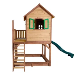 Axi Maisonnette Pour Enfant En Bois De Hemlock Liam 1 -Jardelix Soldes Magasin maisonnette enfant bois hemlock liam1 1