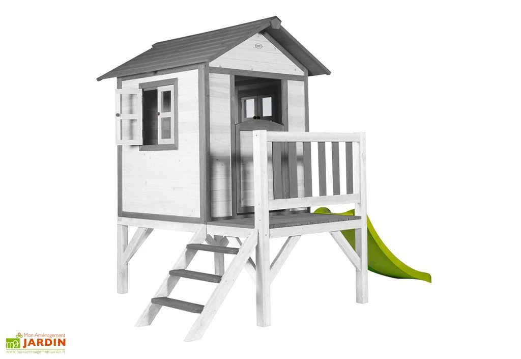 Axi Maisonnette Pour Enfant En Bois De Hemlock Lodge XL 4 Axi Maisonnette Pour Enfant En Bois De Hemlock Lodge XL – Image 2