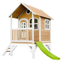 Axi Maisonnette Pour Enfant En Bois De Hemlock Tom -Jardelix Soldes Magasin maisonnette enfant bois hemlock tom