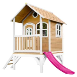 Axi Maisonnette Pour Enfant En Bois De Hemlock Tom -Jardelix Soldes Magasin maisonnette enfant bois hemlock tom 3