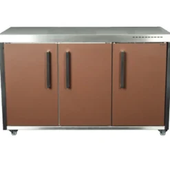 Cuisine D'extérieur En Acier Inoxydable Avec 3 Placards - MO 150