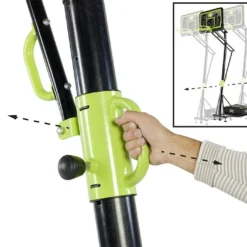 EXIT TOYS Panier De Basket Mobile Avec Roulettes Galaxy Noir -Jardelix Soldes Magasin panier basket mobile roulettes galaxy noir 1