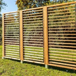 Panneau Brise-Vue En Bois Traité THT 1 X 2 M (la Pièce)