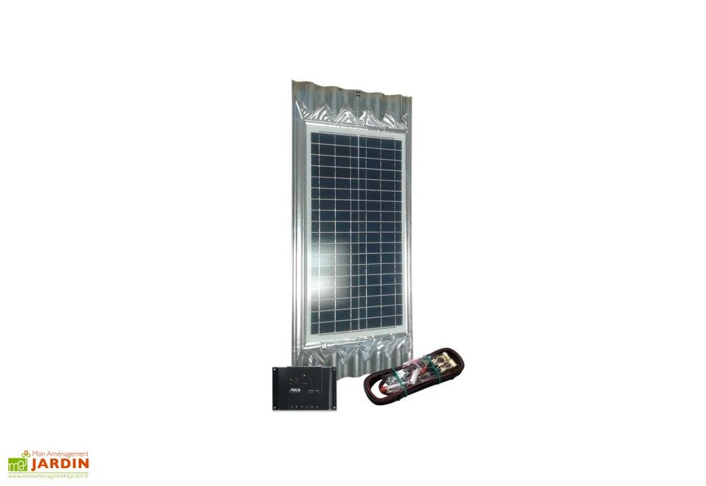 Panneau Solaire 50W 12V Avec Plaque En Tôle Ondulée - 130 X 52 Cm 3 Panneau Solaire 50W 12V Avec Plaque En Tôle Ondulée - 130 X 52 Cm