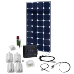 Panneau Solaire De Voyage 100W 12V Kit Solar Peak Two 4.0