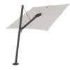 Parasol Déporté 250 Cm - Spectra Incliné Toile Solidum -Jardelix Soldes Magasin parasol deporte spectra carre 250cm solidum 1