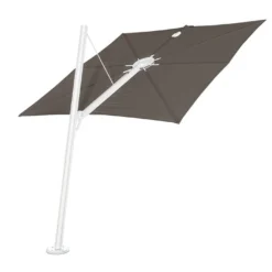 Parasol Déporté 250 Cm - Spectra Incliné Toile Solidum -Jardelix Soldes Magasin parasol deporte spectra carre 250cm solidum