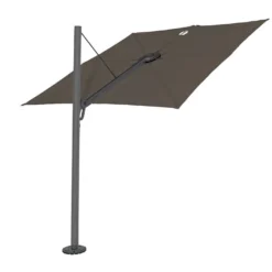 Parasol Déporté 250 Cm - Spectra Droit Toile Solidum -Jardelix Soldes Magasin parasol deporte spectra droit 250cm solidum 1