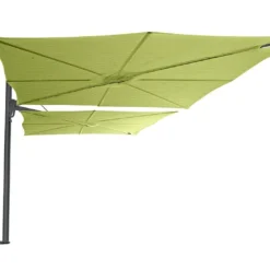 Parasol Déporté 250 Cm - Spectra Duo Toile Sunbrella -Jardelix Soldes Magasin parasol deporte spectra duo 250cm sunbrella 1