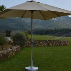 Parasol Droit Carré 3 M En Aluminium Summer
