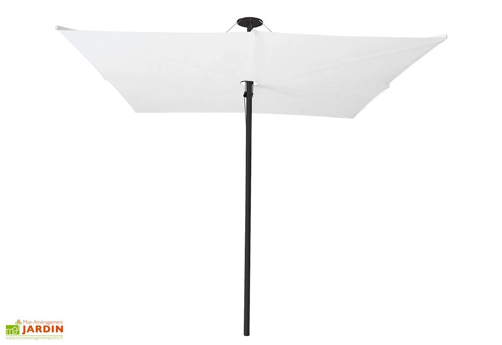 Parasol Carré En Aluminium 250 Cm - Infina Toile Solidum 4 Parasol Carré En Aluminium 250 Cm - Infina Toile Solidum – Image 2