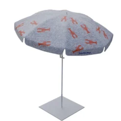 Parasol Rond En Tissu Et Métal ø 167 Cm – Lobster
