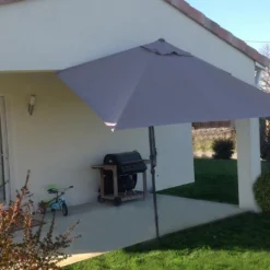 Parasol De Balcon Rectangulaire En Acier Et Polyester 1,5 X 3 M - Leo
