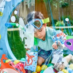 KidKraft Aire De Jeux En Bois : Bloc D’escalade - Shark Escape Climber -Jardelix Soldes Magasin parc de jeu exterieur