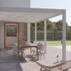 Pergola Bioclimatique Ombréa En Aluminium 3 X 6 M Adossée - Blanche 1 Pergola Bioclimatique Ombréa En Aluminium 3 X 6 M Adossée - Blanche -Jardelix Soldes Magasin pergola bioclimatique adossee 3x6m alu blanc ombrea 15 729278