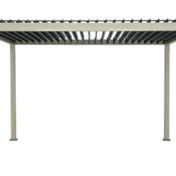 Pergola Bioclimatique En Aluminium Effet Bois Ombréa - 12 M² 7 Pergola Bioclimatique En Aluminium Effet Bois Ombréa - 12 M² -Jardelix Soldes Magasin pergola bioclimatique aluminium lames orientables ombrea