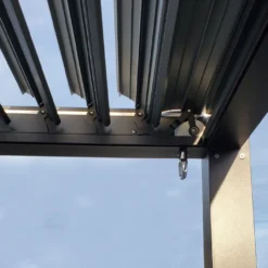 Pergola Bioclimatique En Aluminium 4 X 3 M – Event -Jardelix Soldes Magasin pergola bioclimatique manuelle aluminium 3x4m event 3