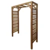 Arche De Jardin En Bois Traité – Lign Z -Jardelix Soldes Magasin pergola de jardin en bois traite