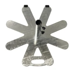 Pied Pour Parasol En Métal Sur Roulettes – ø 80 Cm