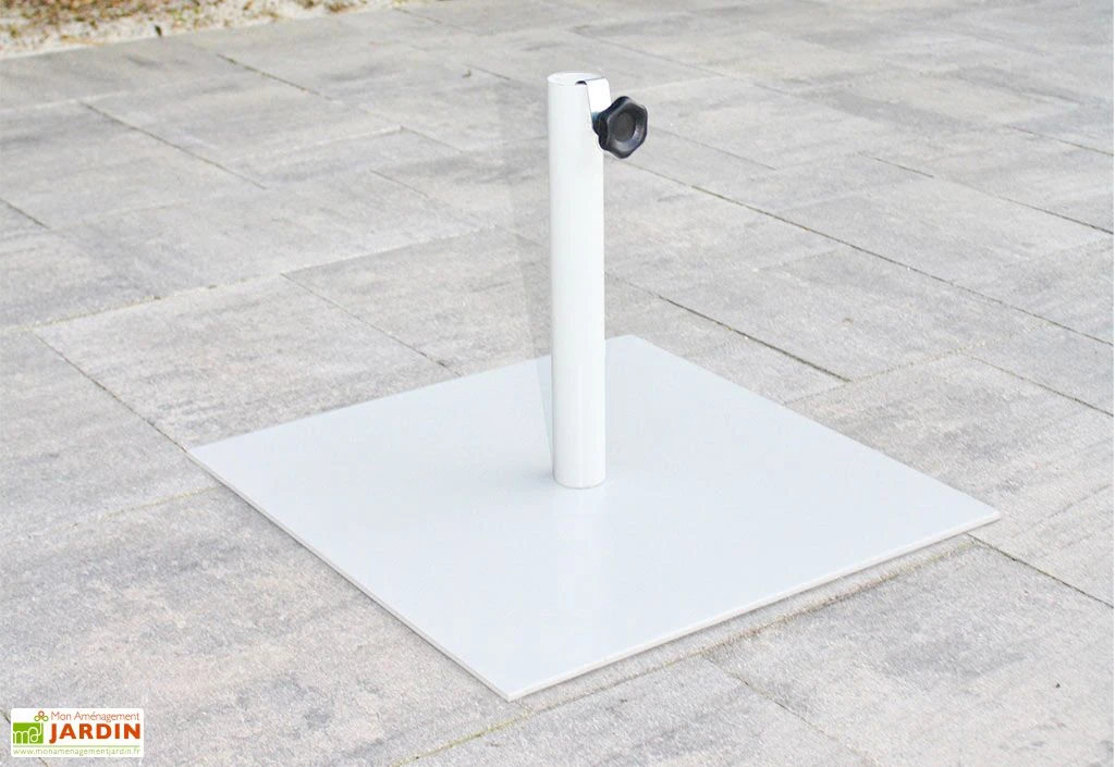 Pied De Parasol En Acier Laqué - Flat 3 Pied De Parasol En Acier Laqué - Flat