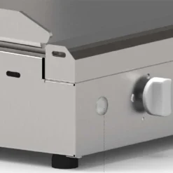 Plancha Gaz Inox 3 Brûleurs Plaque Rainurée 79x40 Cm – CHEF 80 XLR -Jardelix Soldes Magasin plancha chef 80 xlr 2