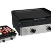 Plancha De Table Au Gaz 2 Feux 2 Plancha De Table Au Gaz 2 Feux -Jardelix Soldes Magasin plancha de table 2 feux