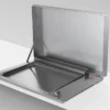 Plancha Gaz Inox Encastrable 79x40 Cm – OASI 80