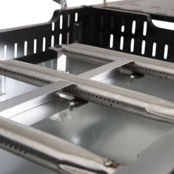 Plancha à Gaz 3 Brûleurs Sur Chariot En Métal Finesta -Jardelix Soldes Magasin plancha gaz chariot finesta 3