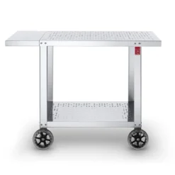 Plancha à Gaz En Inox Alfa 600 (40 X 60 Cm) + Chariot Et Housse -Jardelix Soldes Magasin plancha gaz inox alfa 600 chariot housse 1