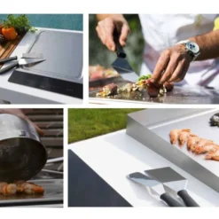 Plaque De Cuisson Induction Teppanyaki 58cm 5600 W -Jardelix Soldes Magasin plaque cuisson induction cuisine exterieur indu haut gamme teppanyaki 580 1