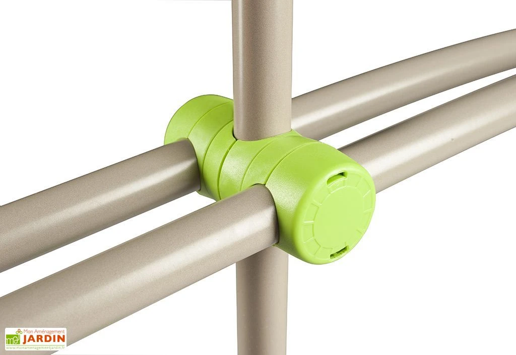 Portique Balançoires Bois Et Métal 2,30 M Deko 8 Portique Balançoires Bois Et Métal 2,30 M Deko – Image 6