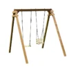 Portique En Bois éco-friendly 1 Balançoire 1 Siège Bébé - Ambre -Jardelix Soldes Magasin portique ambre e co 2 enfants 1