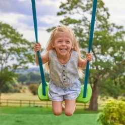 Aire De Jeux En Bois : Maisonnette, Balançoire Et Toboggan – TP Treehouse -Jardelix Soldes Magasin portique bois balanc oire exterieure