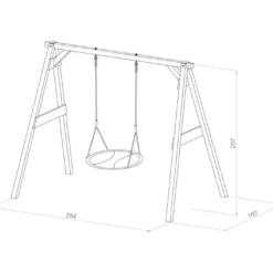 Axi Portique En Bois De Hemlock Avec Balançoire Nid D’Oiseau 13 Axi Portique En Bois De Hemlock Avec Balançoire Nid D’Oiseau -Jardelix Soldes Magasin portique bois hemlock balancoire nid oiseau 2