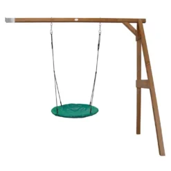 Axi Portique En Bois Mural Balançoire Nid D’Oiseau