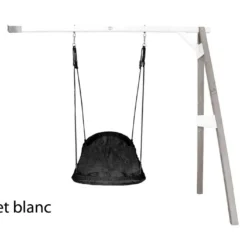 Axi Portique En Bois Mural Balançoire Nid D’Oiseau Ovale 11 Axi Portique En Bois Mural Balançoire Nid D’Oiseau Ovale -Jardelix Soldes Magasin portique bois mural balancoire nid oiseau ovale 10