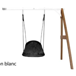 Axi Portique En Bois Mural Balançoire Nid D’Oiseau Ovale 13 Axi Portique En Bois Mural Balançoire Nid D’Oiseau Ovale -Jardelix Soldes Magasin portique bois mural balancoire nid oiseau ovale 12