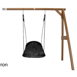 Axi Portique En Bois Mural Balançoire Nid D’Oiseau Ovale 10 Axi Portique En Bois Mural Balançoire Nid D’Oiseau Ovale -Jardelix Soldes Magasin portique bois mural balancoire nid oiseau ovale 9