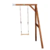 Axi Portique En Bois Mural Balançoire Simple Marron 1 Axi Portique En Bois Mural Balançoire Simple Marron -Jardelix Soldes Magasin portique bois mural balancoire simple marron