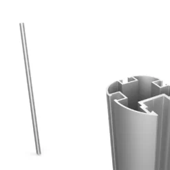 Pilier En Aluminium Pour Voile D'ombrage Ingenua 300 Cm