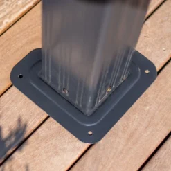 Tonnelle En Aluminium Autoportée 6 X 3,5 M Avec Toiture Acier - Marsala 13 Tonnelle En Aluminium Autoportée 6 X 3,5 M Avec Toiture Acier - Marsala -Jardelix Soldes Magasin poteau pergola aluminium sojag sj09700 6x4m