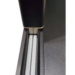 Rideau Pour Pergola Actual Green Outside – 4 M Noir -Jardelix Soldes Magasin rail rideau actual 1