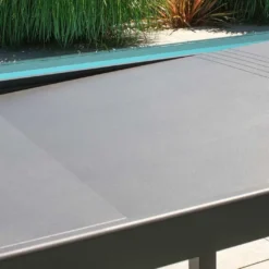 Table De Jardin Extensible En Aluminium Gaston – 135/270 Cm 10 Table De Jardin Extensible En Aluminium Gaston – 135/270 Cm -Jardelix Soldes Magasin rallonge table jardin extensible aluminium gaston