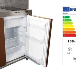 Cuisine Extérieure Avec Réfrigérateur Et Plaque à Induction – MO 120 A -Jardelix Soldes Magasin refrigerateur congelateur 114l stengel 1