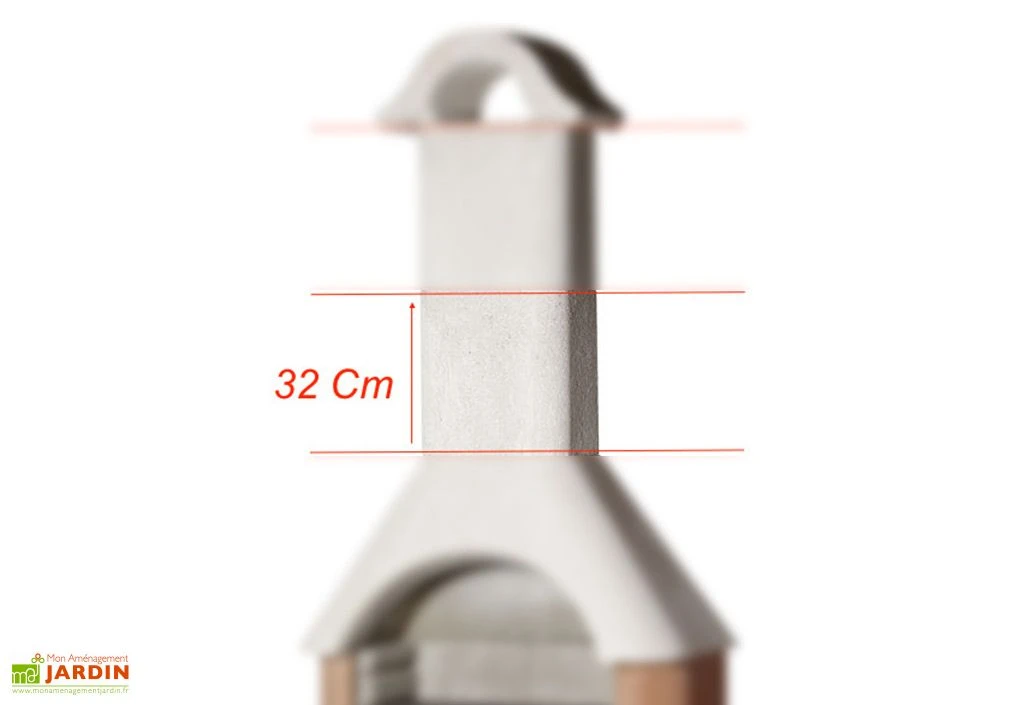Rehausse De Cheminée Pour Barbecue Bologne - 32 Cm 3 Rehausse De Cheminée Pour Barbecue Bologne - 32 Cm