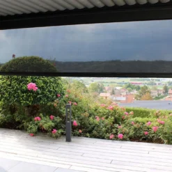 Rideau Motorisé Pour Pergola Event Premium – Store Latéral 3 M -Jardelix Soldes Magasin rideaux pergola bioclimatique aluminium 3m 1