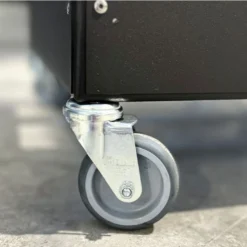 Brasero Design Avec Plaque De Cuisson En Acier + Plan De Travail – ø 85 Cm -Jardelix Soldes Magasin roulettes brasero classique copie