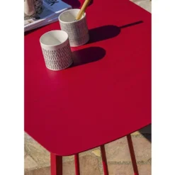 Salon De Jardin 4 Places En Aluminium Apolline -Jardelix Soldes Magasin salon jardin 4 places aluminium apolline