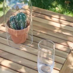 Salon De Jardin 6 Places Acacia – 1 Canapé, 1 Table Basse 2 Fauteuils -Jardelix Soldes Magasin salon jardin acacia blanc 4